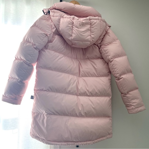ARITZIA • The Super Puff Mid - cliMATTE RARE CHALK PINK XXS (2XS) TNA PARKA COAT - Picture 8 of 16